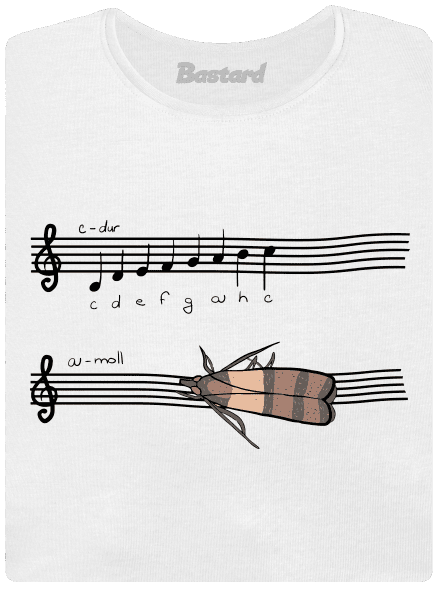 A - moll dámské tričko White