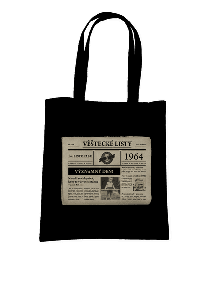 Věštecké listy taška Black