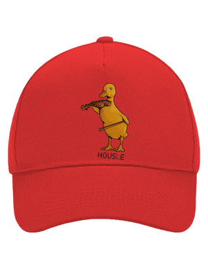 Housle kšiltovka baseballka Classic Red