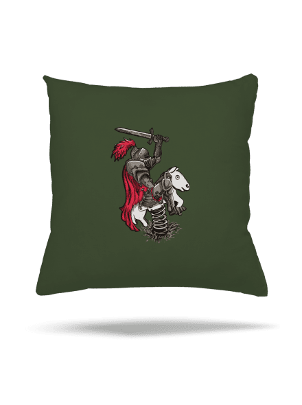 Rytíř polštář Olive Green