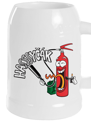 Hasyčák půllitr White