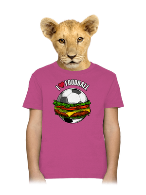 Foodball dětské tričko Fuchsia