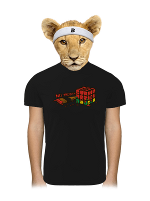 No problem dětské sportovní tričko Black