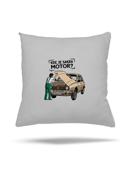 Kde je motor? polštář Pacific Grey