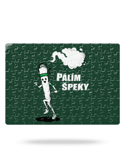 Pálím špeky puzzle White