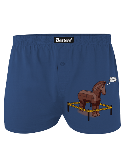 Trojský kůň pánské trenky Blue