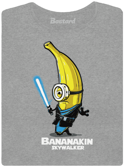Bananakin Skywalker dámské tričko Dark Gray Melange