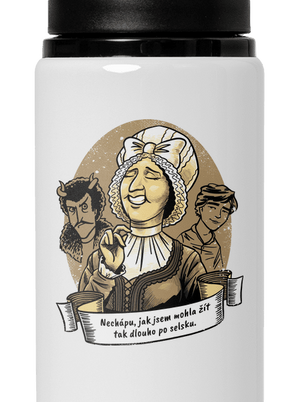 B14: Dorota Máchalová lahev na vodu White