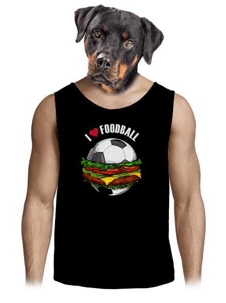 Foodball pánské tílko Black