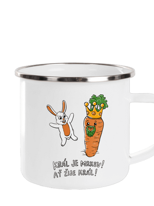 Král je mrkev, ať žije král plecháček White