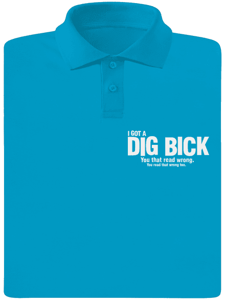 Dig bick pánská polokošile Blue Atol