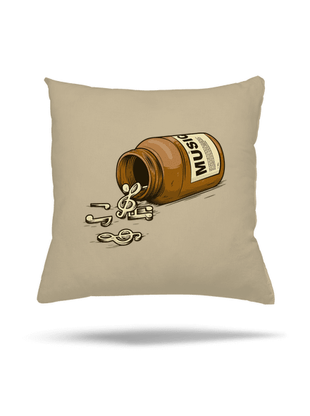 Music Pills polštář Beige
