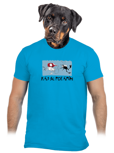 Rád se potápím pánské tričko Atoll