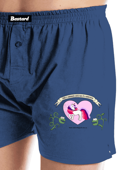 Znáte z našich vrat pánské trenky Blue
