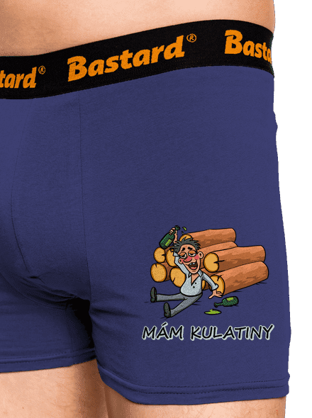 Mám kulatiny boxerky Blue Navy