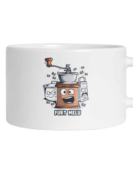 Mlýnek hrnek makronka White