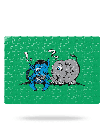 Error 501 puzzle White