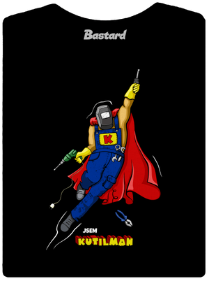 Kutilman dámské tričko Black