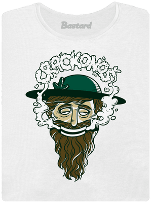 Crackonoš dámské tričko s lemem White