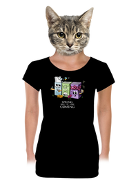 dámské tričko s lemem