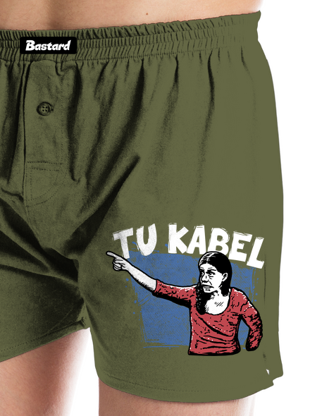 Tukabel pánské trenky Khaki