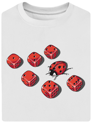 Mimikry unisex tričko oversized White