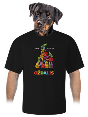 unisex tričko oversized