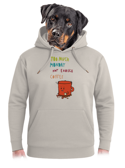 Pondělní kafe unisex mikina premium Pastel Macchiato