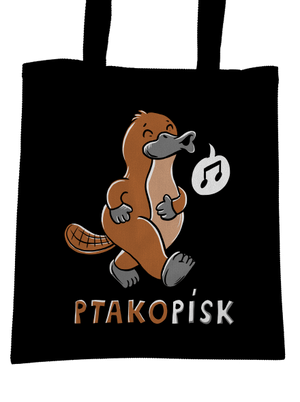 Ptakopísk taška Black