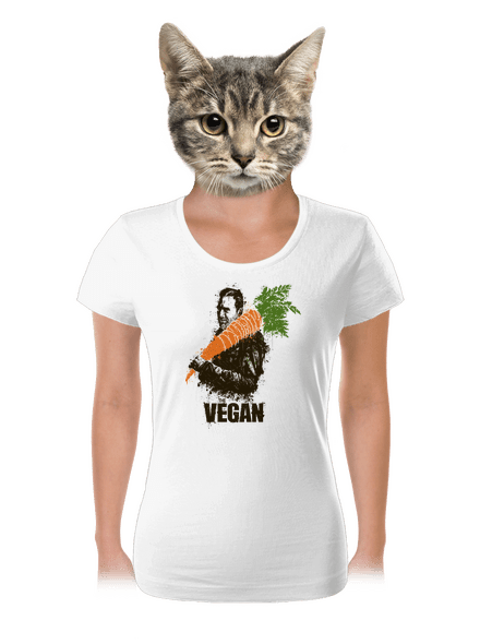 Vegan dámské tričko White