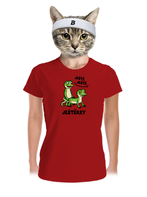 Ještě, ještě dámské sportovní tričko Red Mal