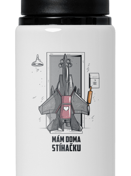 Stíhačka lahev na vodu White