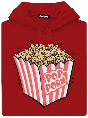 Popporn dámská mikina klokanka Red Mal