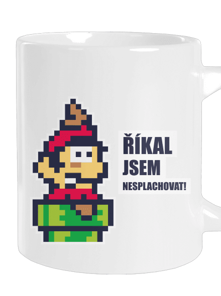 Nesplachovat velký hrnek White