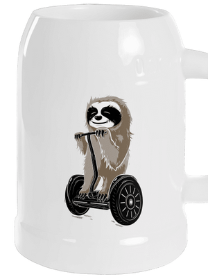 Lenochod půllitr White