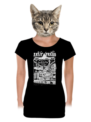 dámské tričko s lemem