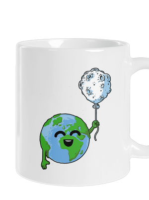 Balónek klasický hrnek White