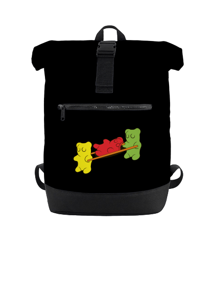 Gumídci batoh Black