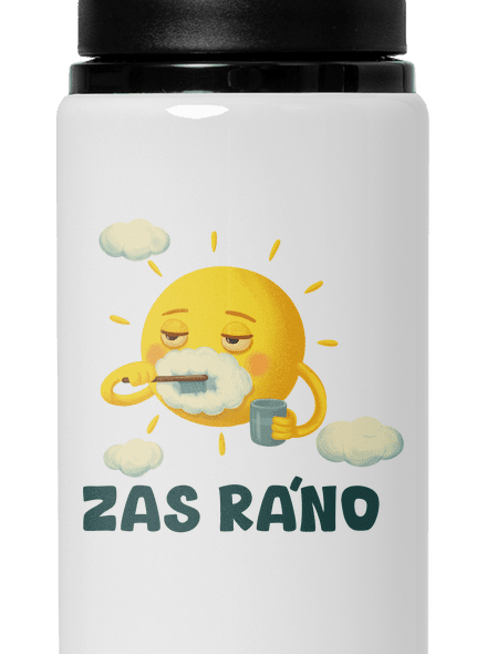 Zas ráno lahev na vodu White