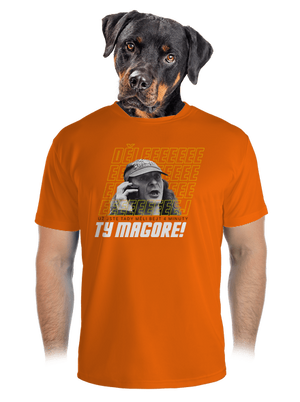 B18: Jiří Kára pánské sportovní tričko Neon Orange