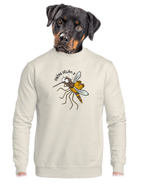 unisex mikina bez kapuce