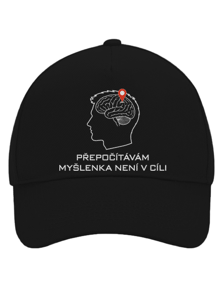 Přepočítávám kšiltovka baseballka Black