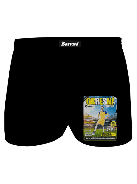 Fotbalová hvězda pánské trenky Black