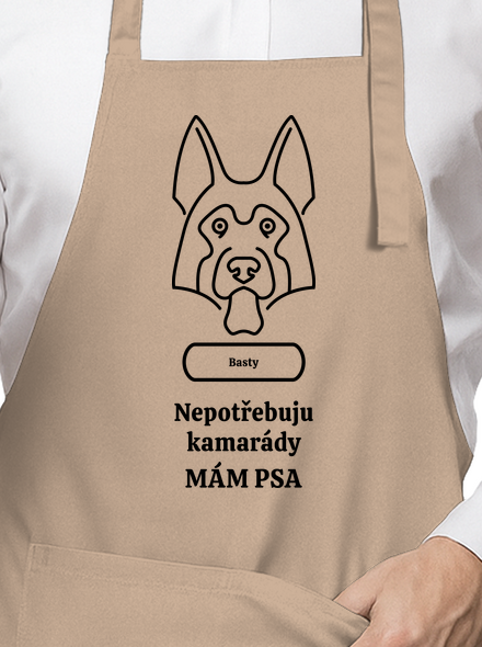 Nemůžu, mám psa zástěra Rope
