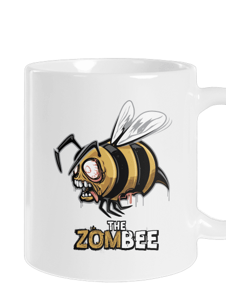 ZomBee - žlutá klasický hrnek White