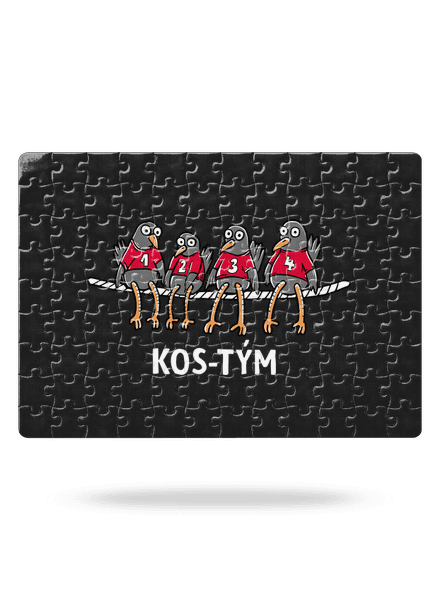 Kos-tým puzzle White