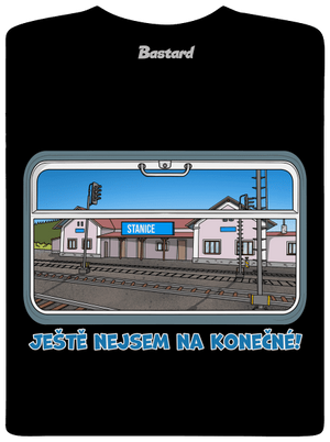 Nejsem na konečné pánské tričko Black