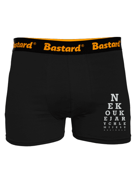 Nekoukej boxerky Black