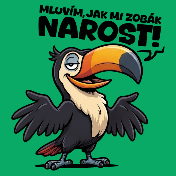 Jak mi zobák narost