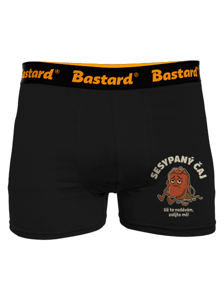 Sesypaný čaj boxerky Black